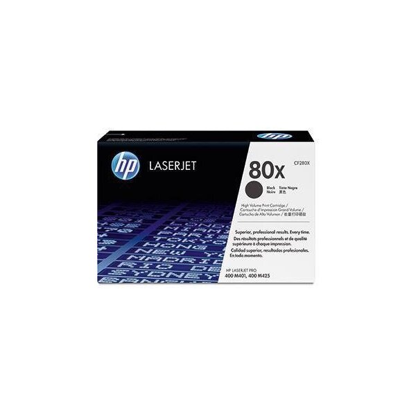 Hp Toner HP Originalzubehör 80X ca. 6.900 Seiten schwarz