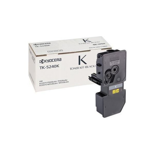 Kyocera Toner KYOCERA Originalzubehör TK-5240K ca. 4.000 Seiten schwarz