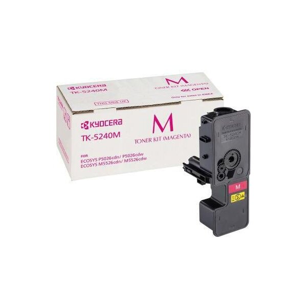 Kyocera Toner KYOCERA Originalzubehör TK-5240M ca. 3.000 Seiten magenta