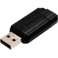 Verbatim USB-Stick Verbatim PinStripe USB 2.0 8Gbyte schwarz