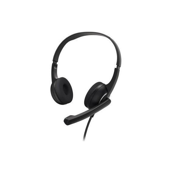 Hama Headset Hama HS-P150 V2 3,5 mm Klinkenstecker schwarz/silber
