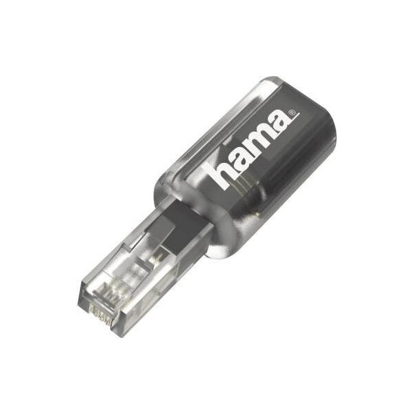 Hama Kabelentwirrer Hama Anti-Twist vergoldet transparent/schwarz