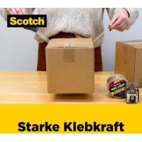 Scotch Packband Scotch® Box LockT 48 mm x 50 m (B x L) Kunststoff transparent 3 St./Pack.