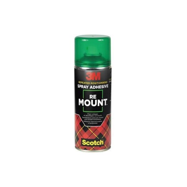 Scotch Sprühkleber Scotch® Re MountT mit Lösungsmittel wieder ablösbar 400ml