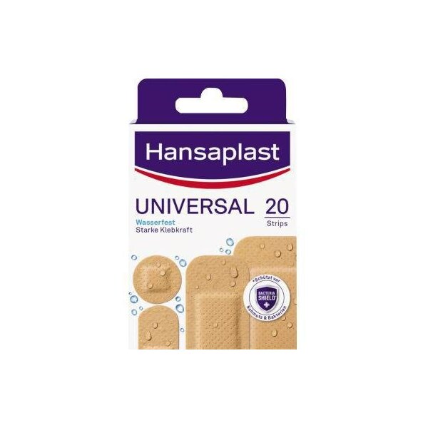 Hansaplast Pflasterstrip Hansaplast UNIVERSA inkl. 8 St. 7 x 2 cm Hansaplast UNIVERSA inkl. 8 St. 7 x 2 cm