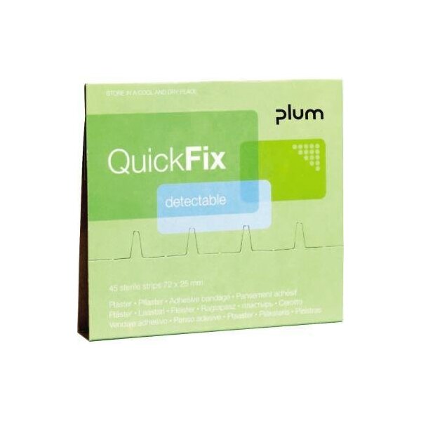 Quickfix Nachfüllset Pflasterspender QuickFix QuickFix Pflasterspender 5503 45 St. 7,2 x 2,5 cm 45 St./Pack.