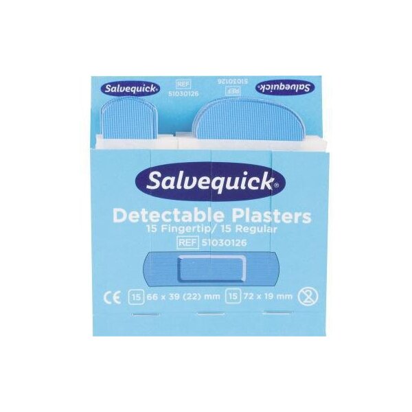 Salvequick Nachfüllset Pflasterspender Salvequick detektierbar Refill 51030126 Salvequick detektierbar Refill 51030126
