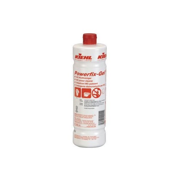 Kiehl WC-Reiniger Kiehl Powerfix-Gel pH-Wert: 0,5 Flasche Kunststoff 1l