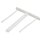 Bankers box Abheftbügel Bankers Box® 60mm Kunststoff weiß 100 St./Pack.