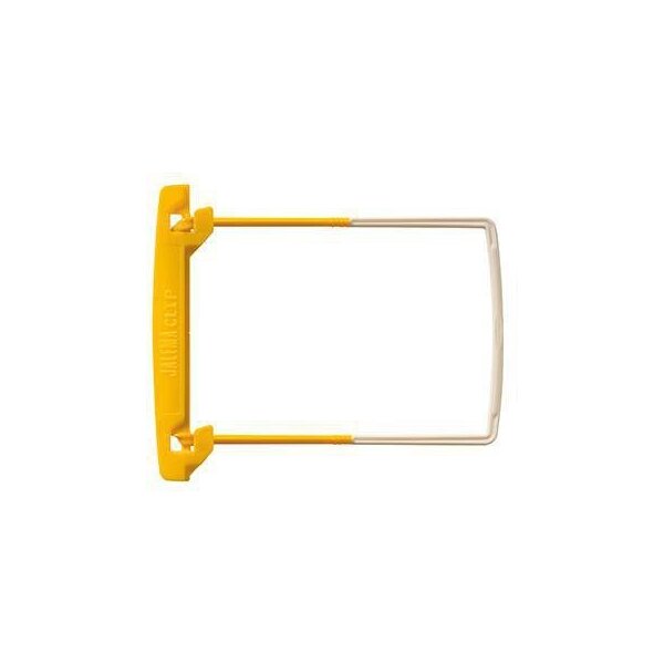 Jalema Abheftbügel Jalema Clip 50mm Kunststoff gelb/weiß 100 St./Pack.