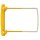 Jalema Abheftbügel Jalema Clip 50mm Kunststoff gelb/weiß 100 St./Pack.