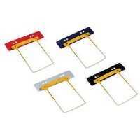 Jalema Abheftbügel Jalema Plus 50mm Polypropylen gelb/weiß 100 St./Pack.