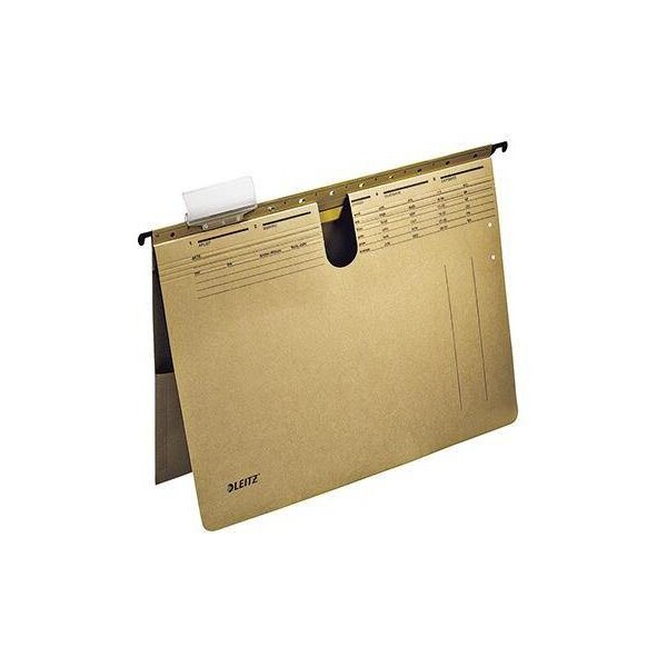 Leitz Hängehefter Leitz ALPHA® DIN A4 250g/m² Natronkarton recycelt naturbraun 25 St./Pack.