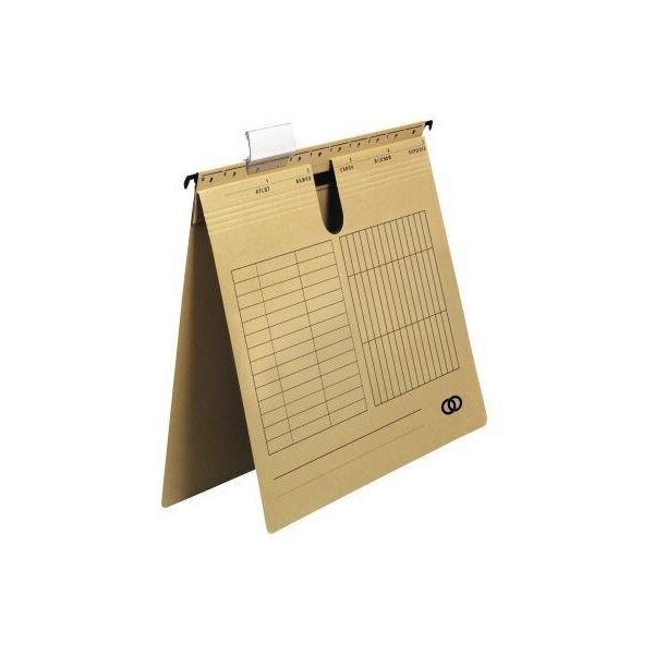 Soennecken Hängehefter Soennecken oeco DIN A4 230g/m² Manilakarton recycelt naturbraun 25 St./Pack.