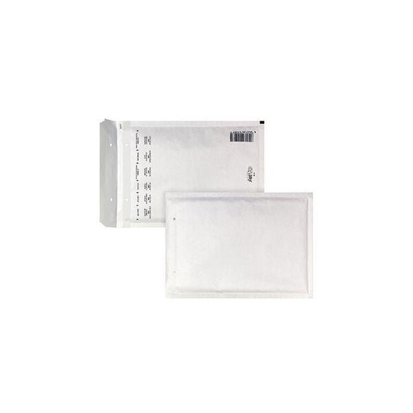 Airpro Luftpolstertasche AIRPRO W/13 mit Haftklebung Lochung für Klammer Kraftpapier weiß 100 St./Pack.