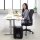 Fellowes Aktenvernichter Fellowes® Powershred LX 85 P-4 Papier Heftklammern Büroklammern Kreditkarten Partikelschnitt 12 Bl. (70 g/m²) schwarz