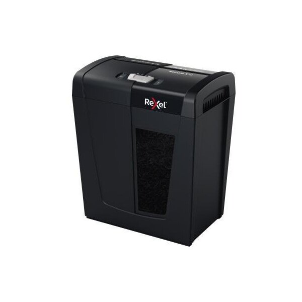 Rexel Aktenvernichter Rexel® Secure X10 P-4 Papier Heftklammern Büroklammern Partikelschnitt schwarz