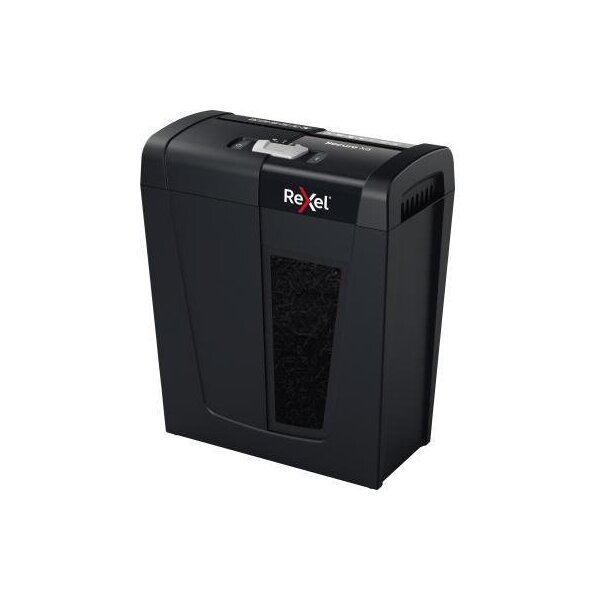 Rexel Aktenvernichter Rexel® Secure X8 P-4 Papier Heftklammern Büroklammern Partikelschnitt schwarz