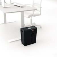 Rexel Aktenvernichter Rexel® Secure X8 P-4 Papier Heftklammern Büroklammern Partikelschnitt schwarz