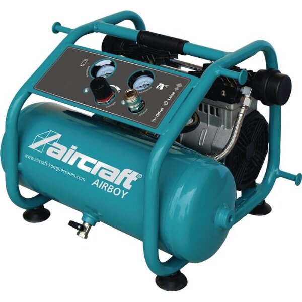 Aircraft Kompressor Airboy Silence 241 OF E 240 l/min 10 bar 1,4 kW 230 V50 Hz 8 l