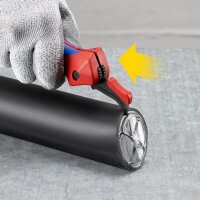Knipex Abmantelungsmesser Gesamtlänge 146 mm mit Hakenklinge