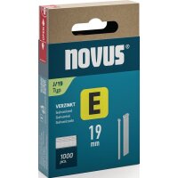 Novus Nägel E Typ J Länge 19 mm Drahtbreite 1,2...