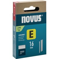 Novus Nägel E Typ J Länge 16 mm Drahtbreite 1,2...
