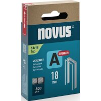 Novus Feindrahtklammer A Typ 53 Klammerbreite 11,3 mm 18...