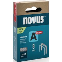 Novus Feindrahtklammer A Typ 53 Klammerbreite 11,3 mm 8...