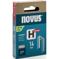 Novus Feindrahtklammer H Typ 37 Klammerbreite 10,6 mm 14...