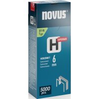 Novus Feindrahtklammer H Typ 37 Klammerbreite 10,6 mm 6...