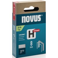 Novus Feindrahtklammer H Typ 37 Klammerbreite 10,6 mm 8...