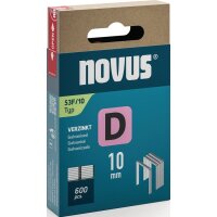 Novus Flachdrahtklammer D Typ 53 F B11,3xL10mm...