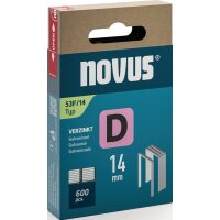 Novus Flachdrahtklammer D Typ 53 F B11,3xL14mm...