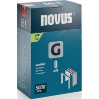Novus Flachdrahtklammer G Typ 11 B10,6xL8mm Drahtbreite...