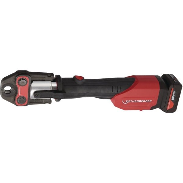 Rothenberger Akkupressmaschine ROMAX 4000 Basic Set AMPShare Akku und Ladegerät 4 Ah 32 - 34 kN 12 - 110 mm