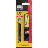 Tajima Abbrechklinge RAZAR BLACK L100xB18xS0,5mm 7 Sollbruchstellen 10 Stück / SB-Karte