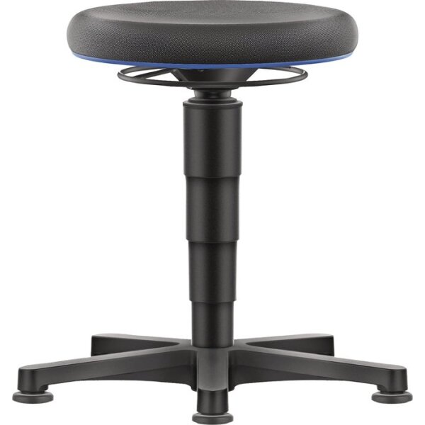 Bimos Drehhocker Bodengleiter Supertec schwarz Sitzhöhenverstellung 450-650 mm Supertec