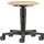 Bimos Drehhocker Rollen Buche natur Sitzhöhenverstellung 450-650 mm Holz