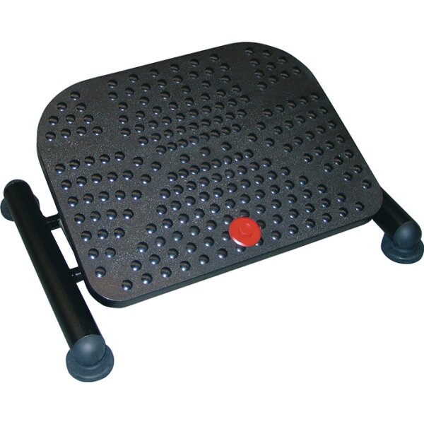 Fußstütze Basic schwarz B500xT360xH320mm Höhenverstellung 110-320mm