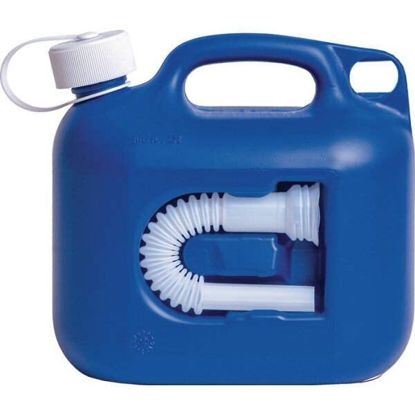 Hünersdorff AdBlue-Kanister 5 l blau HDPE L265xB147xH247mm