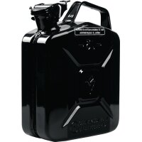Valpro Kraftstoffkanister 5 l Schwarz RAL 9005 Stahlblech...