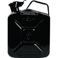 Valpro Kraftstoffkanister 5 l Schwarz RAL 9005 Stahlblech 0,9 mm L230xB120xH310mm
