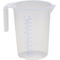 Hünersdorff Messkannenset Polypropylen transparent Griff offen