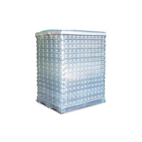 Transpak Schrumpfhaube Maße 1250+1000x2475mm Stärke 125µ PE transparent Seitenfalte