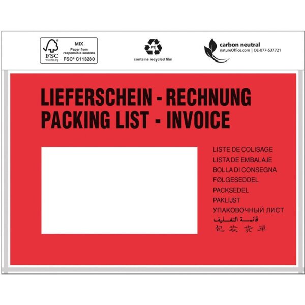 Dokumententaschen Standard TRANSPAK
