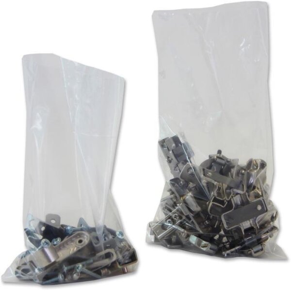 Transpak Flachbeutel Maße 250x400mm Stärke 100µ PE transparent /Krt.