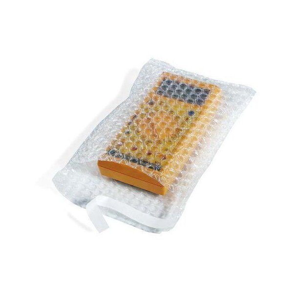 Transpak Luftpolsterbeutel Maße 200x300+50mm Stärke 100 µ Transparent SK-Verschlusslasche /Krt.