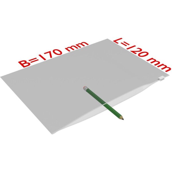 Gleitverschlussbeutel TRANSPAK