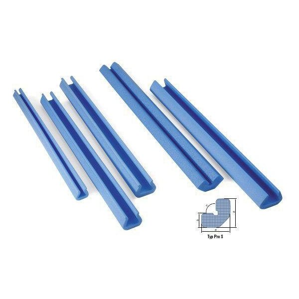 Transpak Schaumpolsterprofil Maße 2000x60x50mm Stärke 11mm blau PRO U